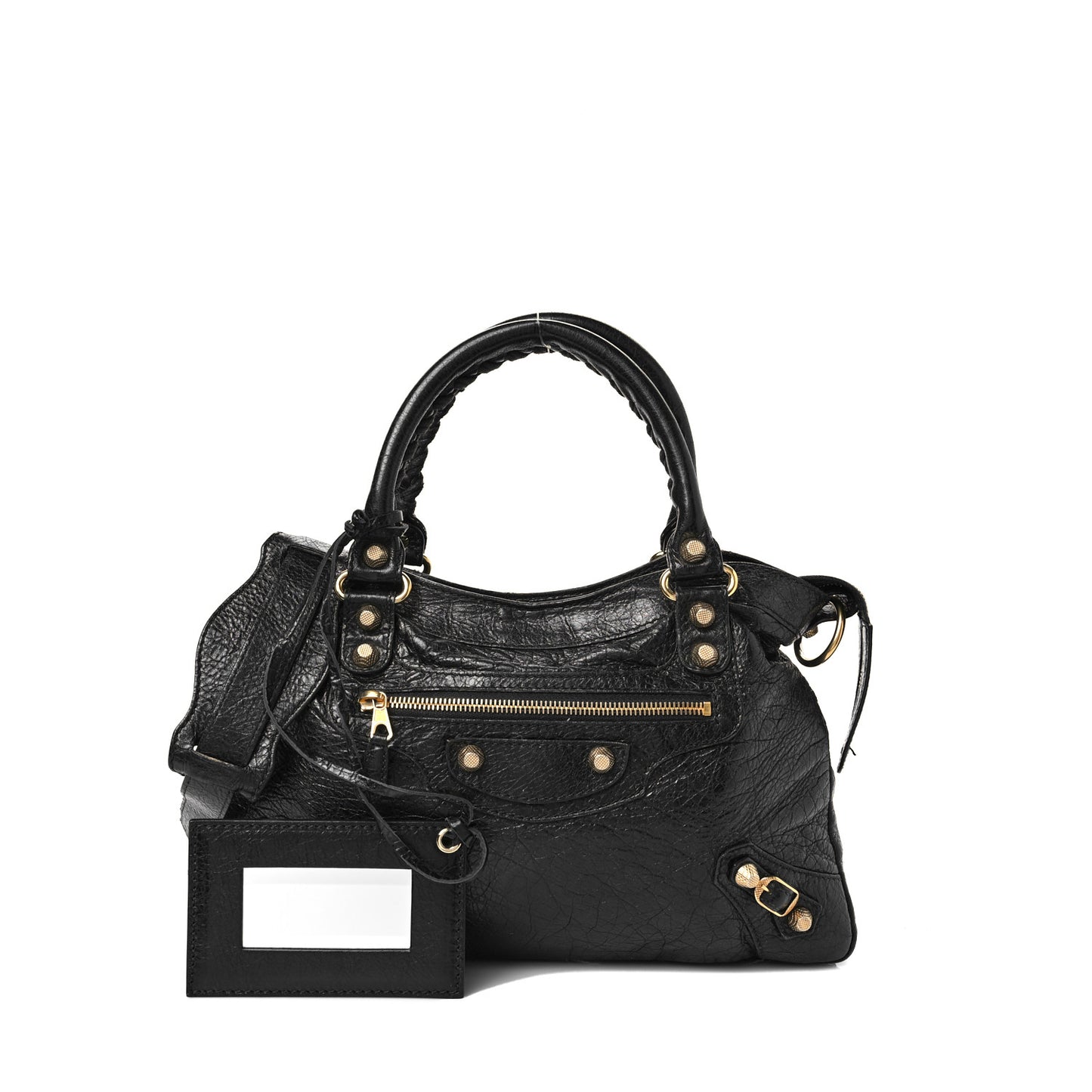 Agneau Giant 12 Gold Hardware Town Black