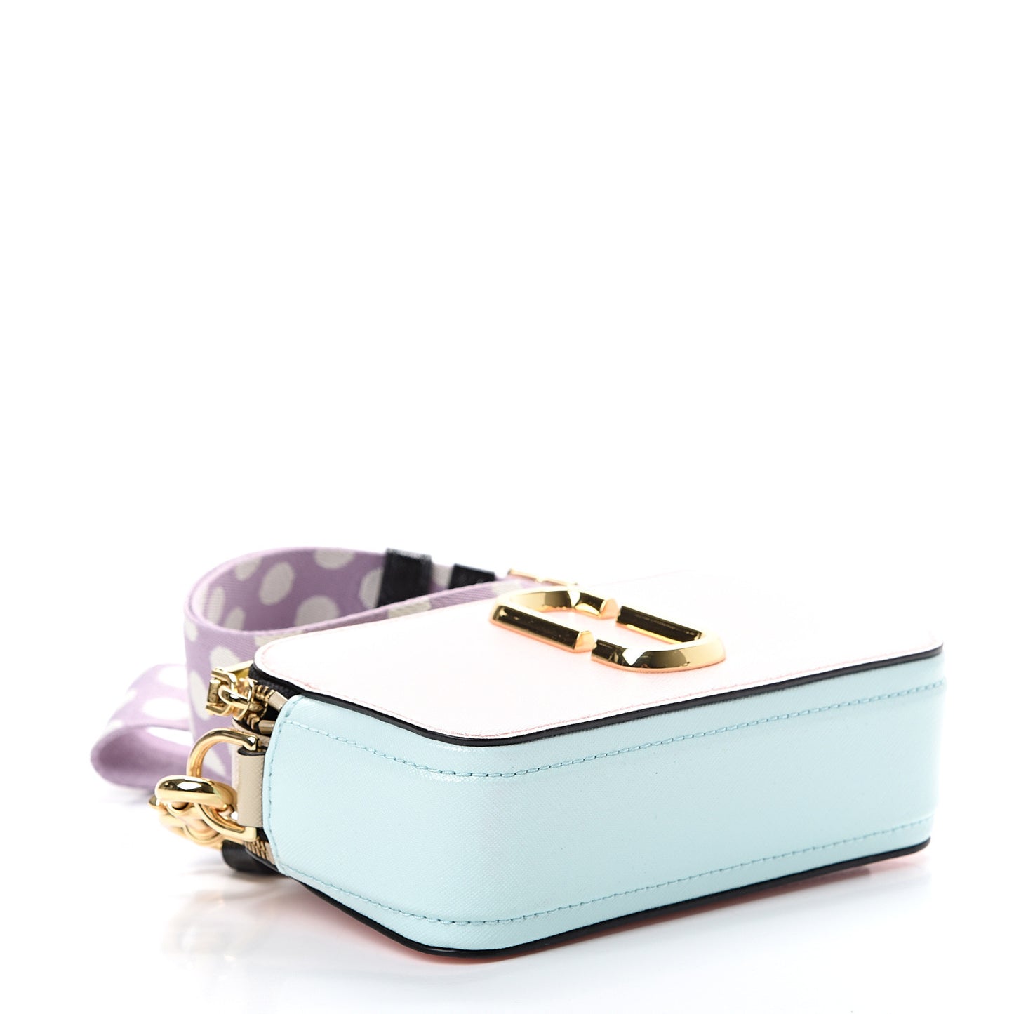 Saffiano Small Snapshot Camera Bag Multicolor