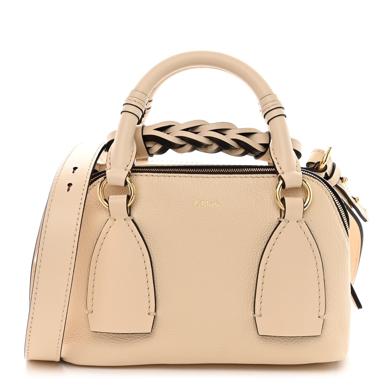 Chloe Calfskin Small Daria Sweet Beige 1 of 12