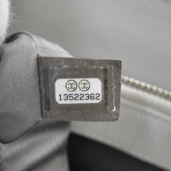 Chanel Caviar Grand Shopping Tote GST White 9 of 10