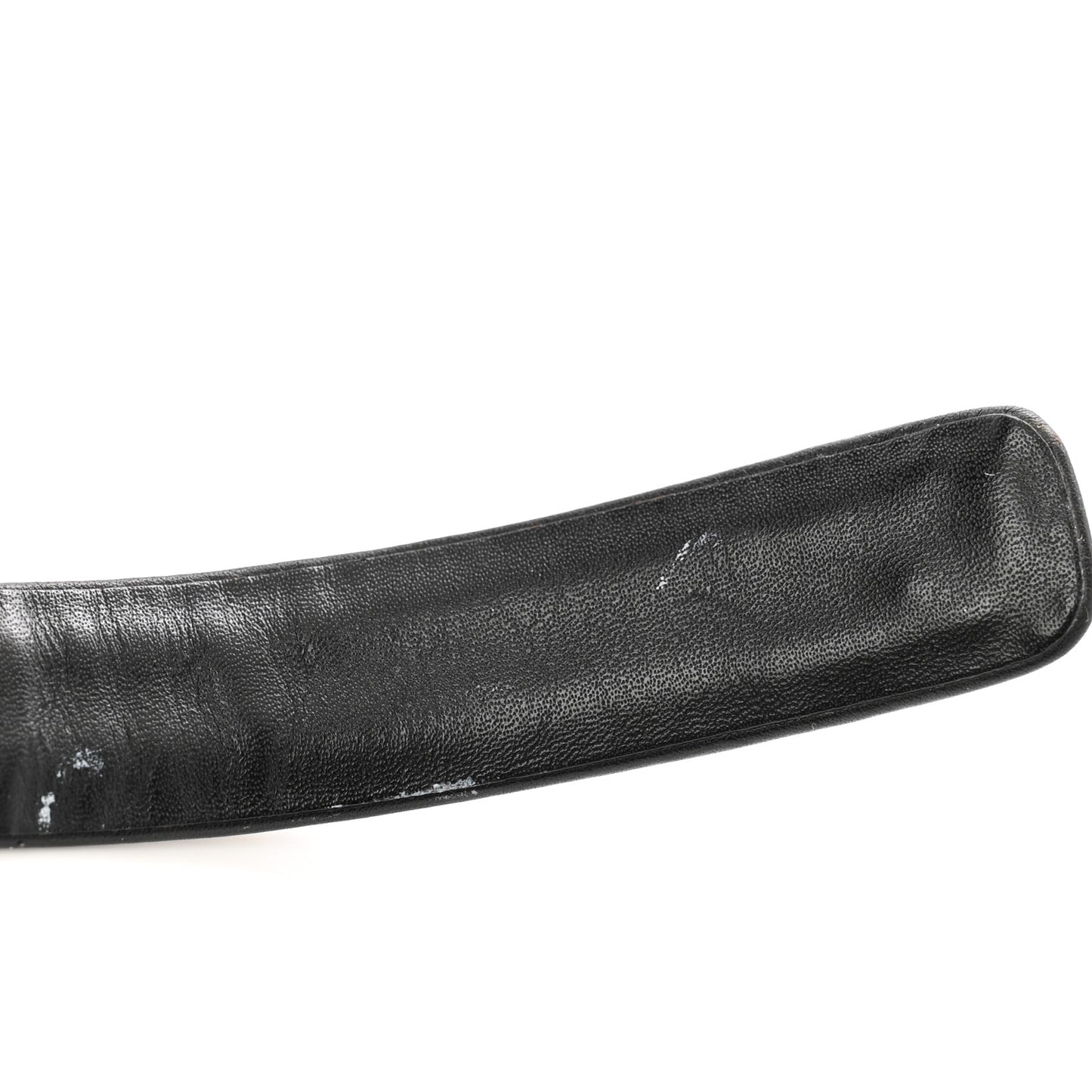 Lambskin Chain Square Buckle Belt 70 28 Black