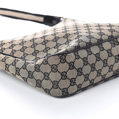 Gucci Monogram Shoulder Bag Navy 8 of 9
