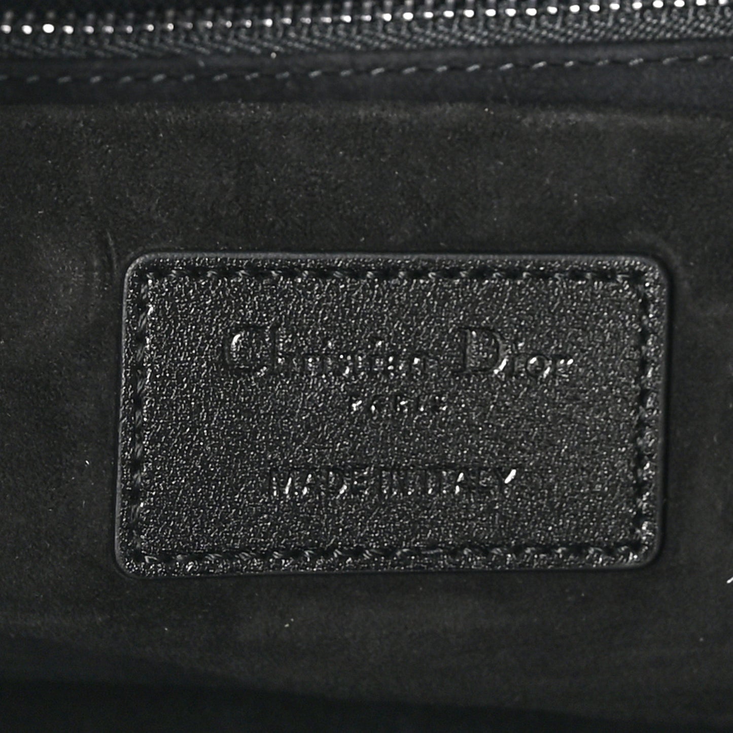 Calfskin Cannage Medium The Lady 95.22 Black