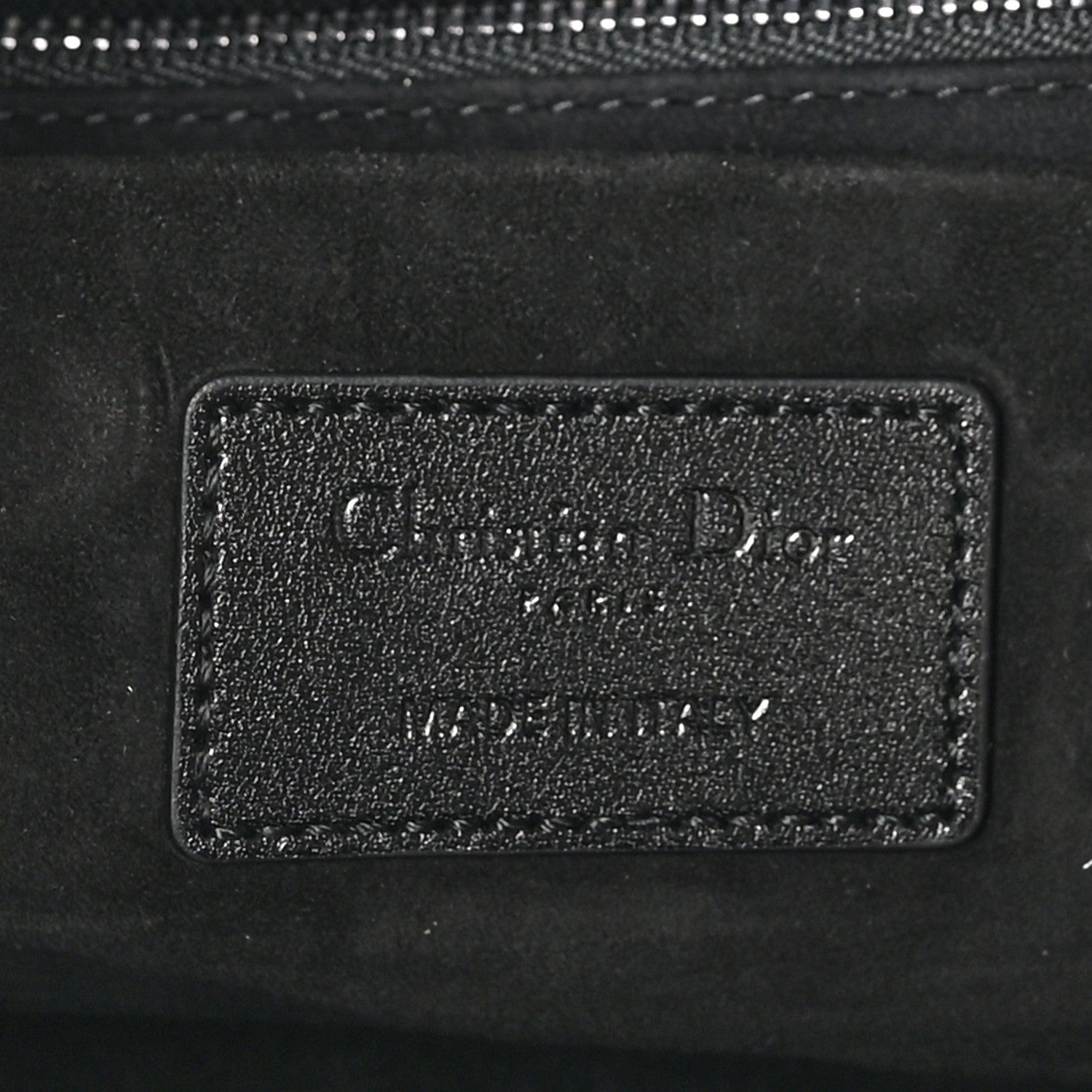 Christian Dior Calfskin Cannage Medium The Lady 95.22 Black 6 of 10