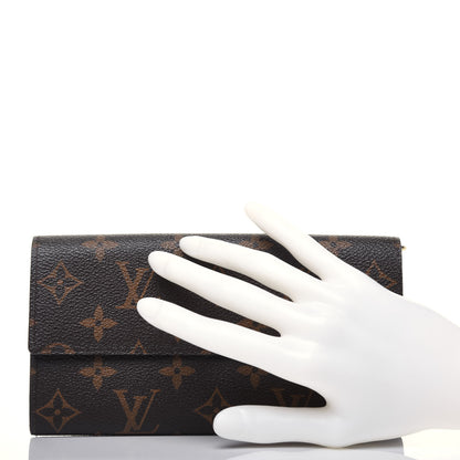 Louis Vuitton Monogram Sarah Wallet 2 of 22