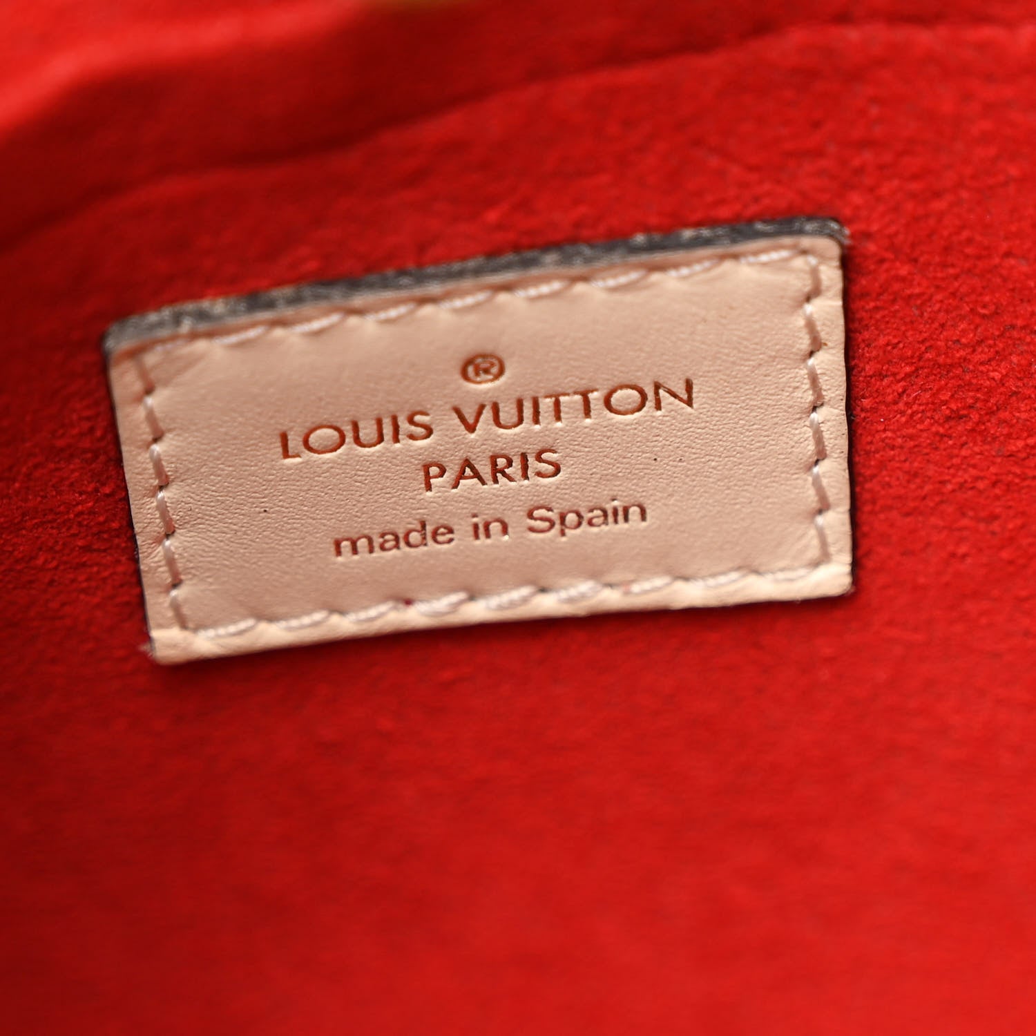 Louis Vuitton Monogram Braided Montaigne BB Coquelicot Creme Safran Peach 7 of 11