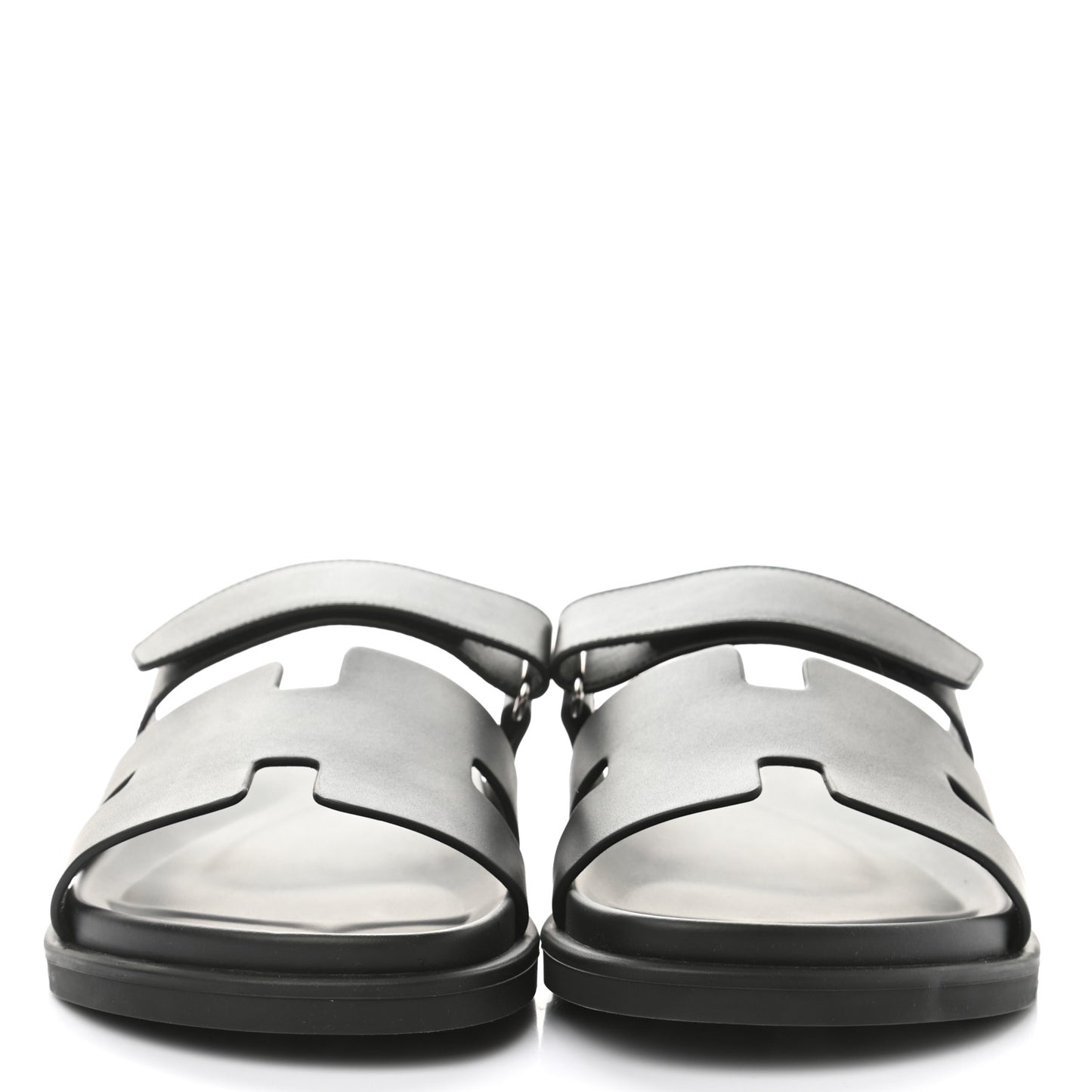 Calfskin Mens Chypre Sandals 44 Black