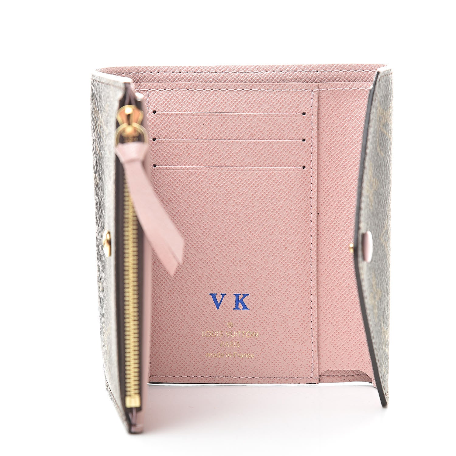 Louis Vuitton Monogram Victorine Wallet Rose Ballerine 5 of 9