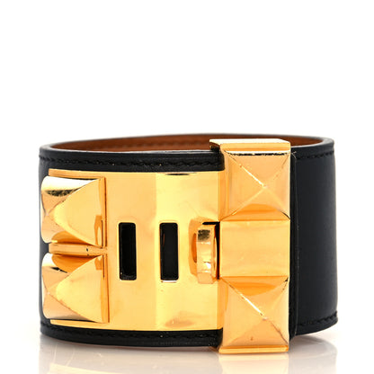 Hermes Box Collier de Chien CDC Bracelet S Black 3 of 9