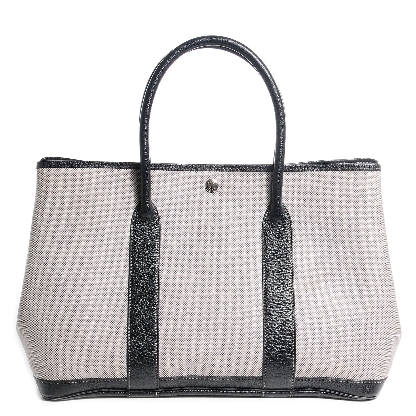 Toile Buffle Skipper Garden Party 36 MM Tote Black