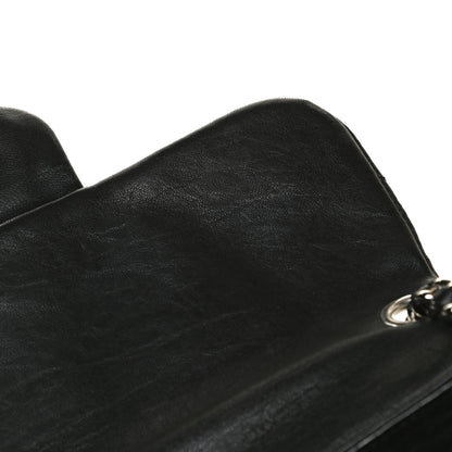 Chanel Washed Lambskin Quilted Medium Chain Around Messenger Black 14 of 15