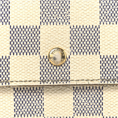 Louis Vuitton Damier Azur Porte Tresor International Wallet 10 of 10