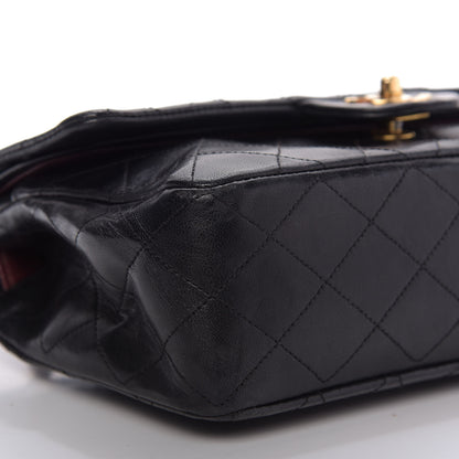 Chanel Lambskin Quilted Small Double Flap Black 6 of 10