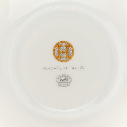 Hermes Porcelain Mosaique Au 24 Bread And Butter Plate Set of 2 5 of 7