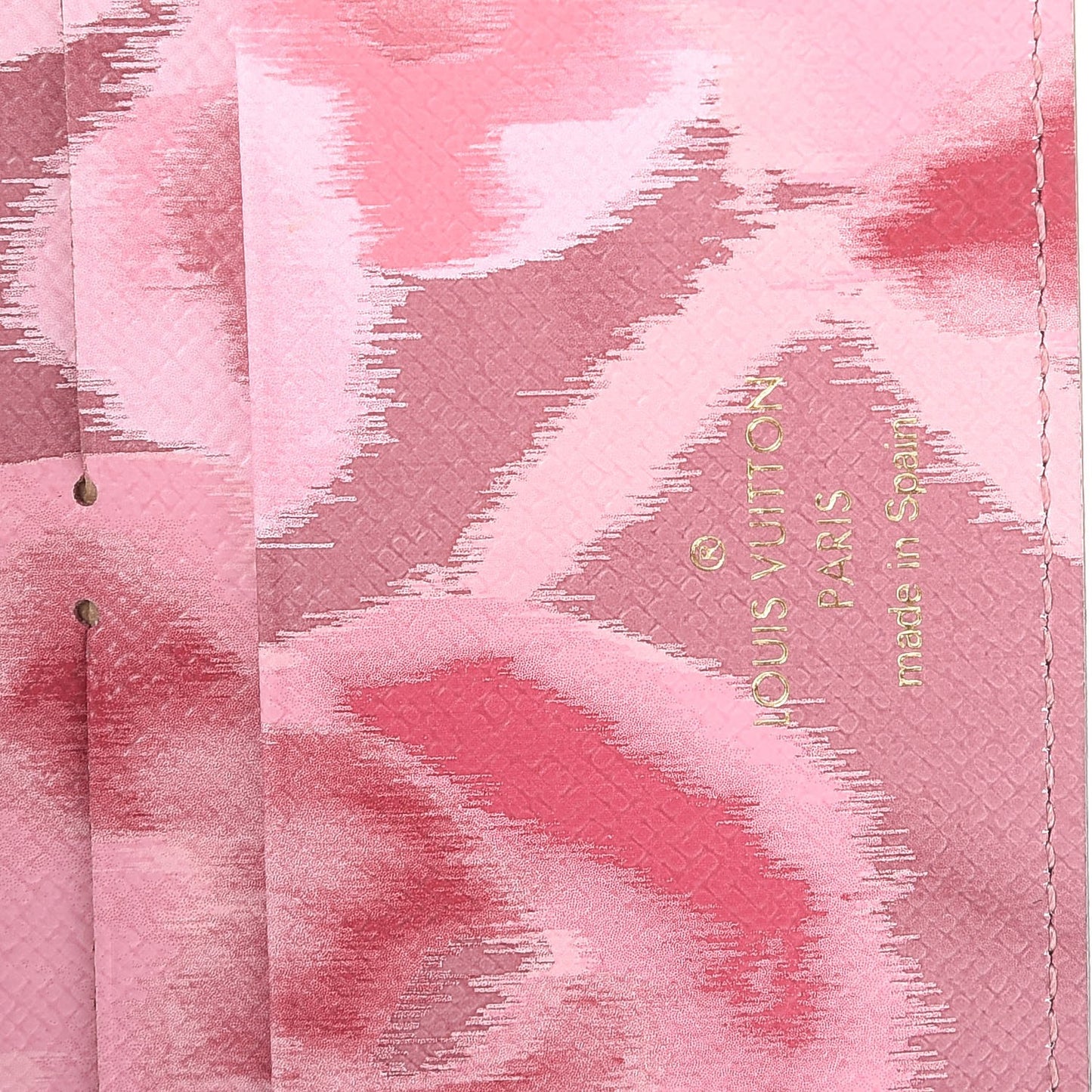 Monogram Articles de Voyage Ikat Insolite Wallet Rose Velours