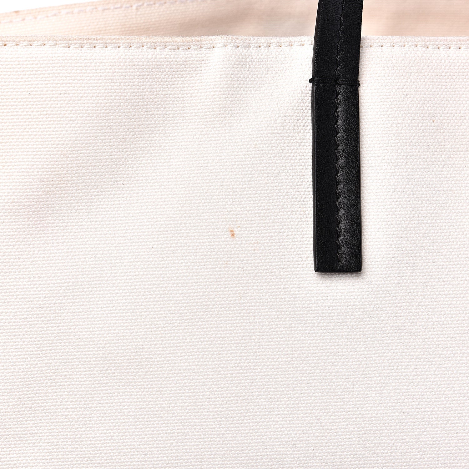Versace Canvas Logo Tote Black White 11 of 17