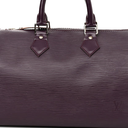 Louis Vuitton Epi Speedy 30 Cassis 7 of 13