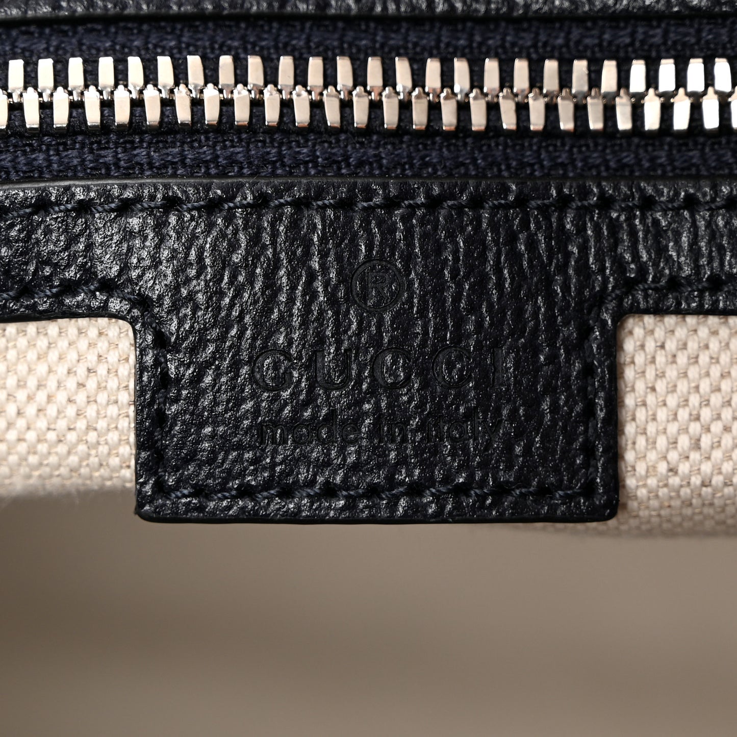 Textured Dollar Calfskin Web Medium Savoy Duffle Bag Blue