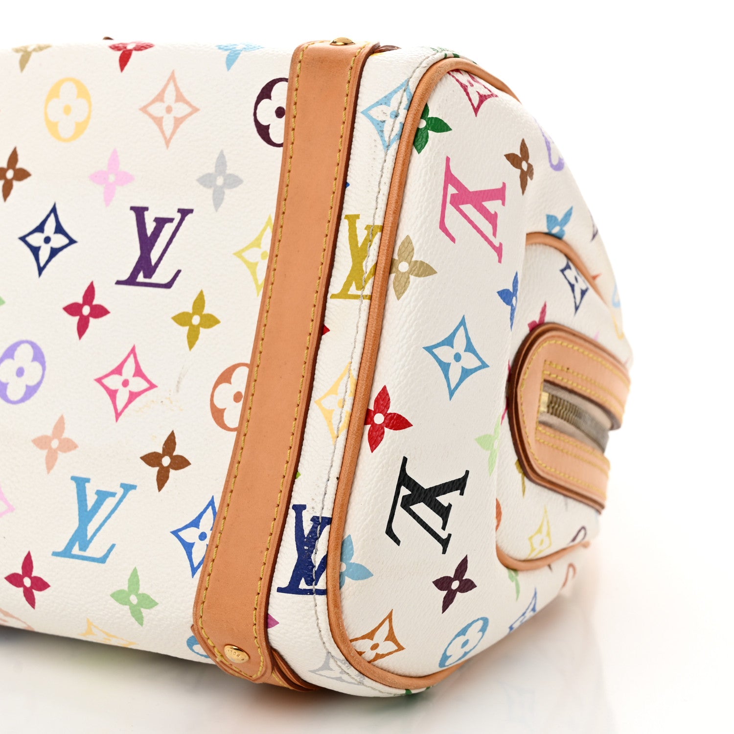 Louis Vuitton Monogram Multicolor Priscilla White 9 of 10