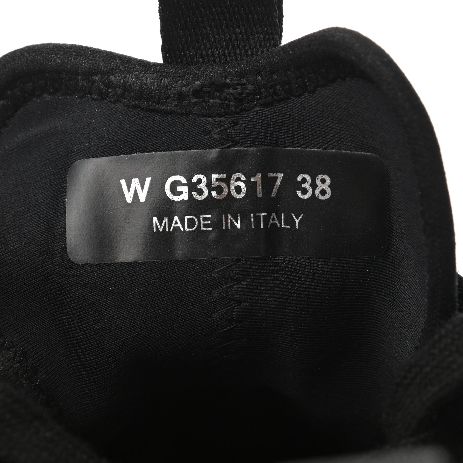 Chanel Velvet Calfskin Mixed Fibers CC Sneakers 38 Black 8 of 9