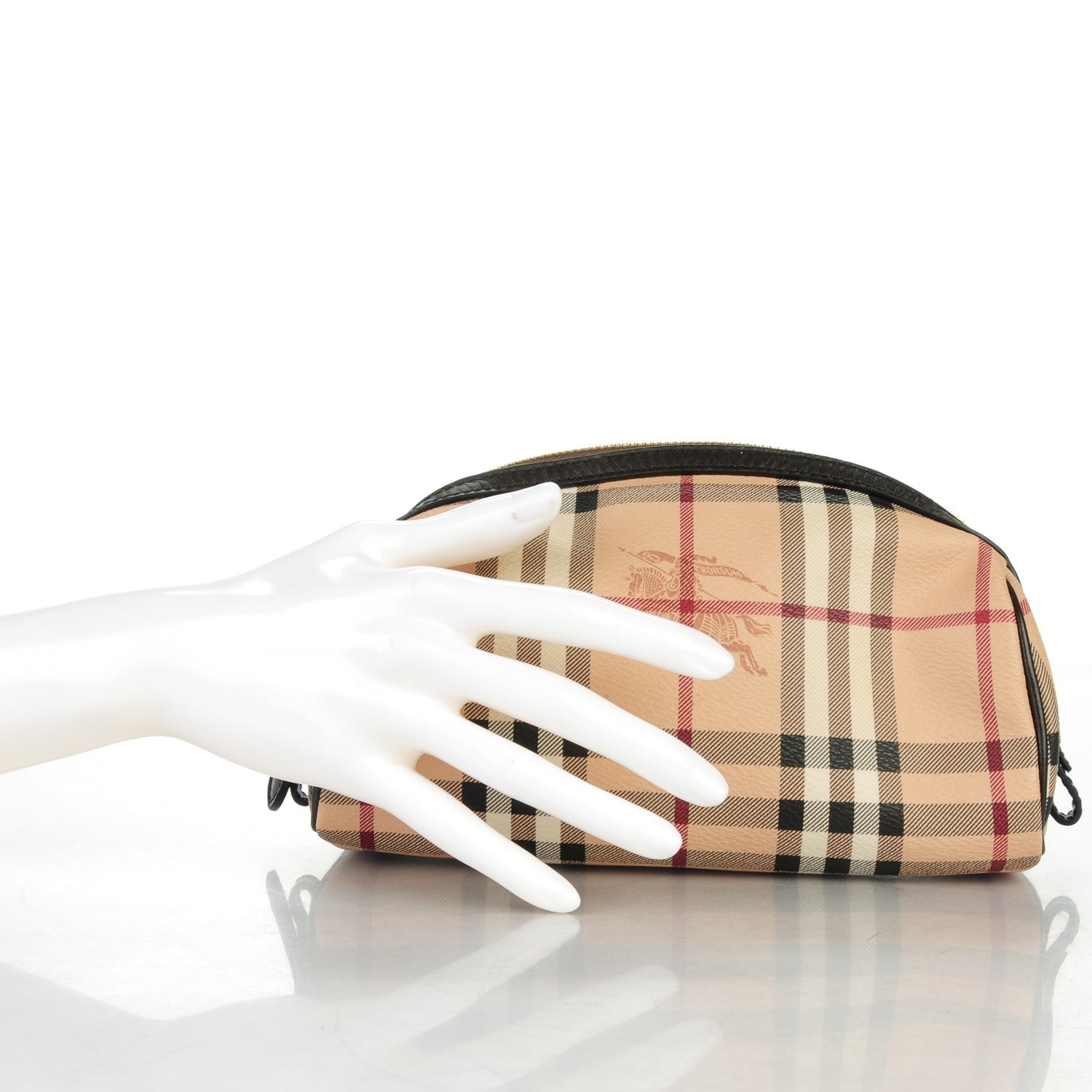 Burberry Haymarket Check Cosmetic Bag 2 of 7