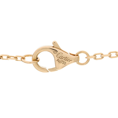 Cartier 18K Yellow Gold Diamond Juste Un Clou Pendant Necklace 4 of 4