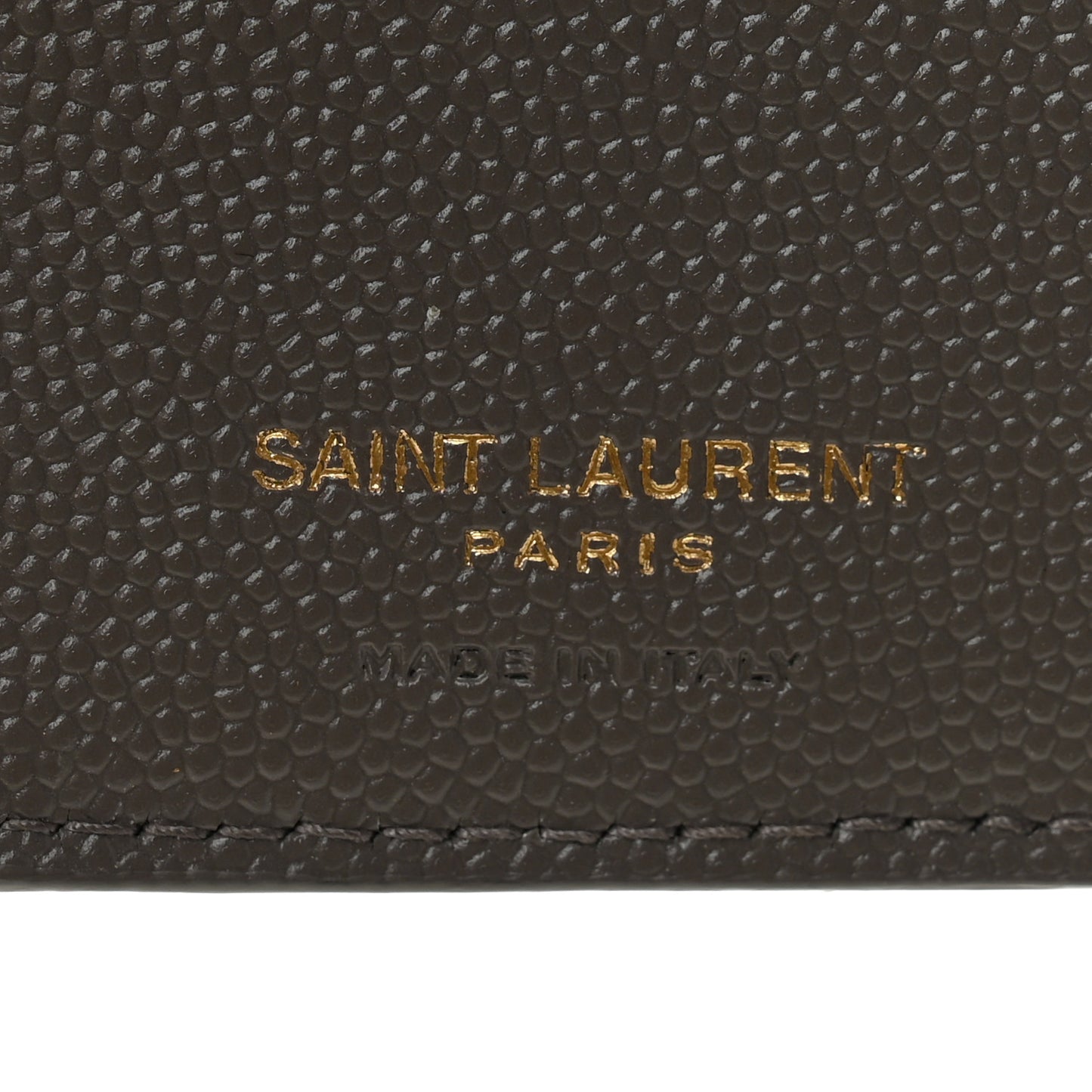 Grain De Poudre Matelasse Chevron Monogram Zipped Card Case Tech Fog