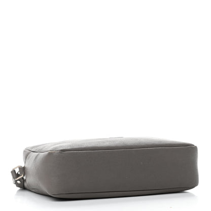 Saint Laurent Lambskin Monogram Small Lou Camera Bag Asphalt 7 of 17