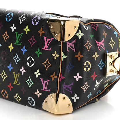 Louis Vuitton Monogram Multicolor Speedy 30 Black 8 of 9