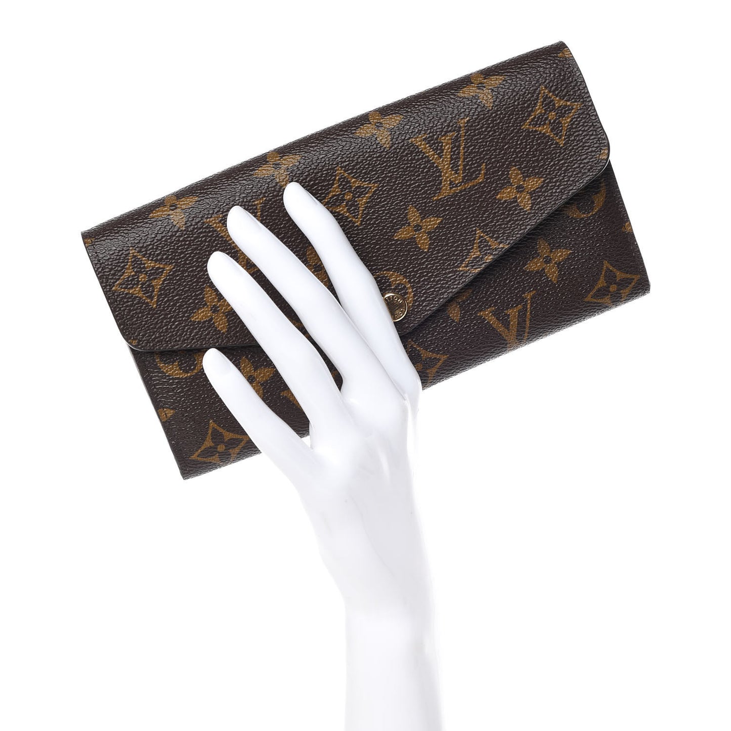 Monogram Sarah Wallet NM Fuchsia