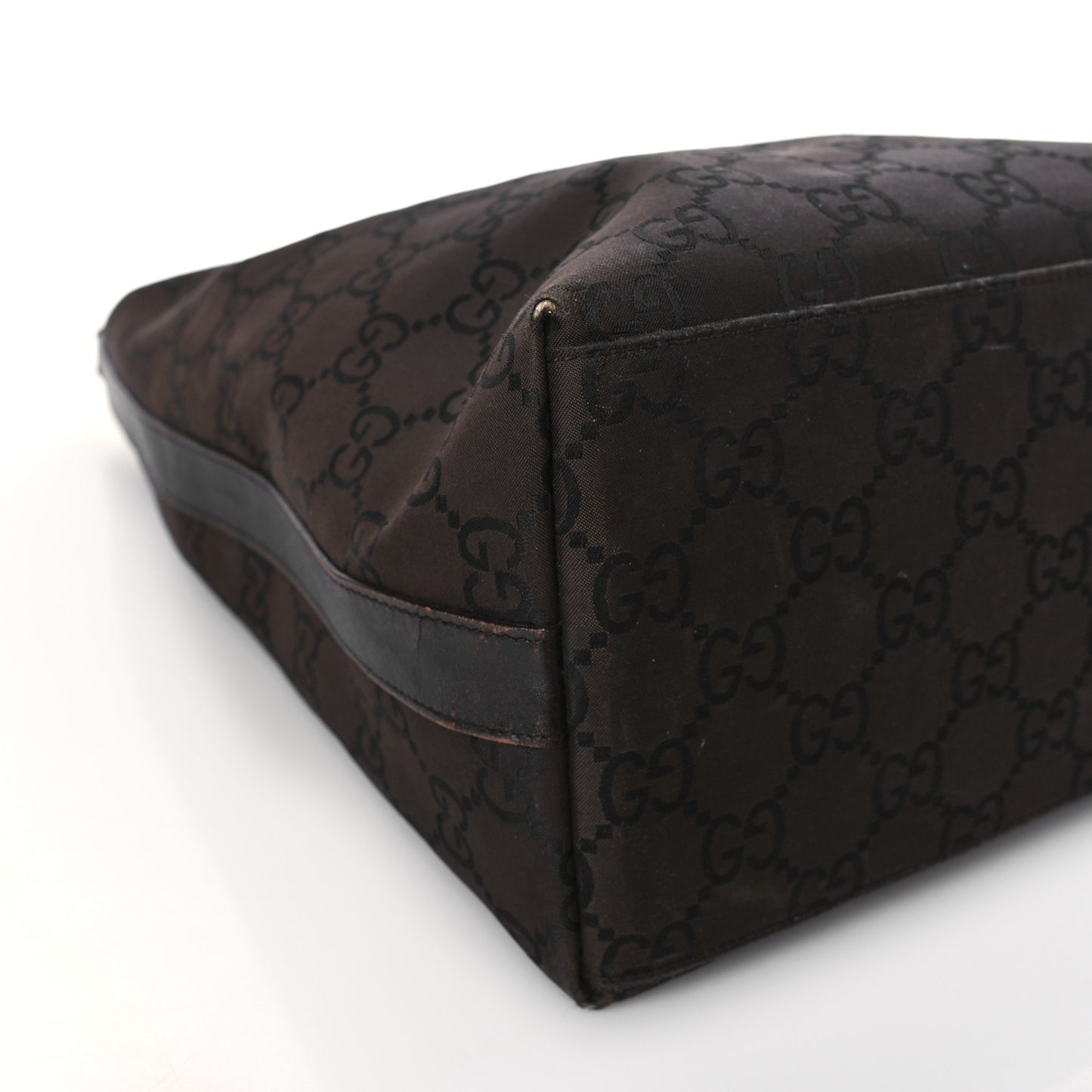 Nylon Monogram Hobo Dark Brown