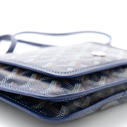 Goyard Goyardine Plumet Wallet Clutch Navy 11 of 13