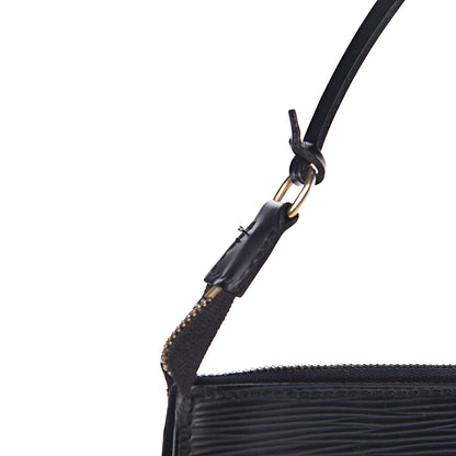 Louis Vuitton Epi Pochette Accessories 24 Black 5 of 7