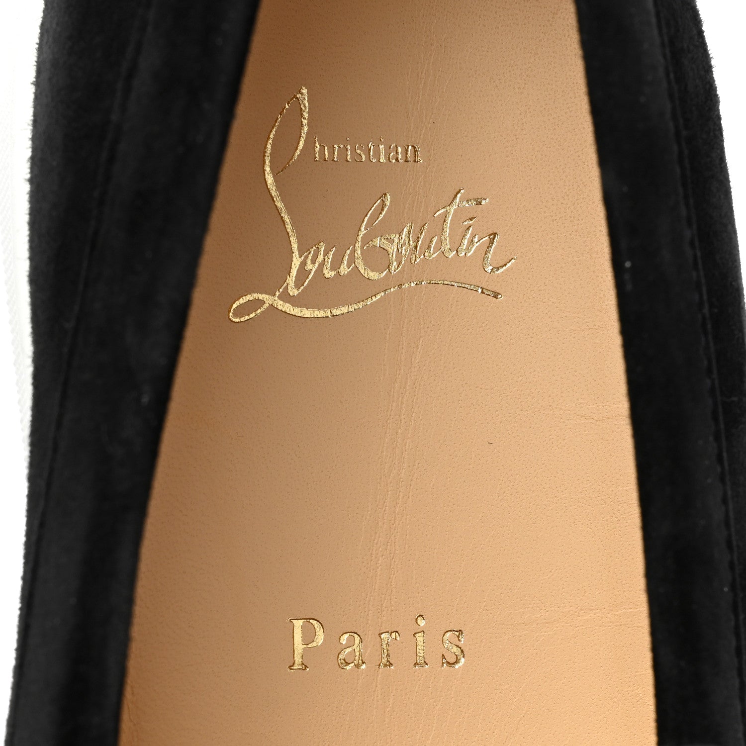 Christian Louboutin Veau Velours Metallur Sneakers 43 Black Silver 8 of 12