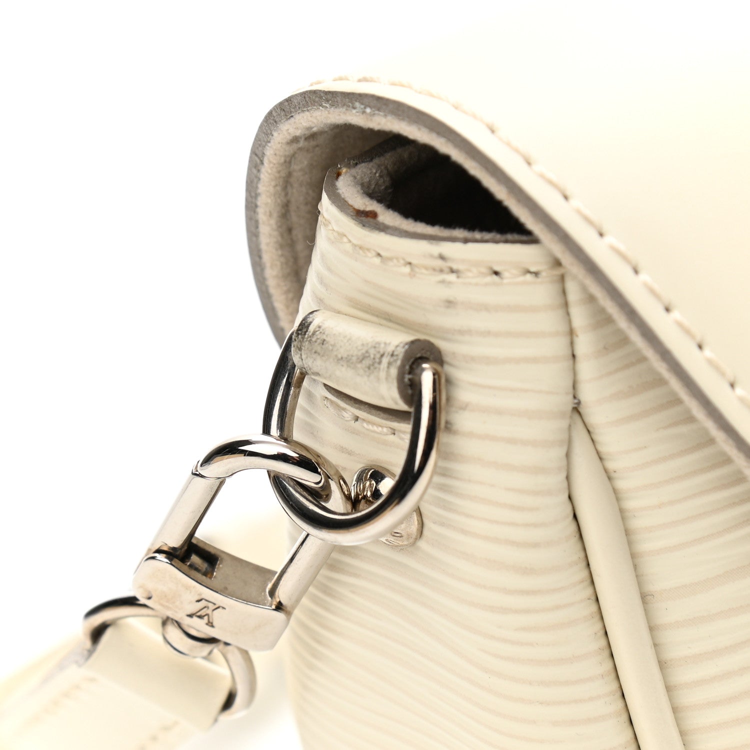 Louis Vuitton Epi Montaigne Clutch Ivory 14 of 15
