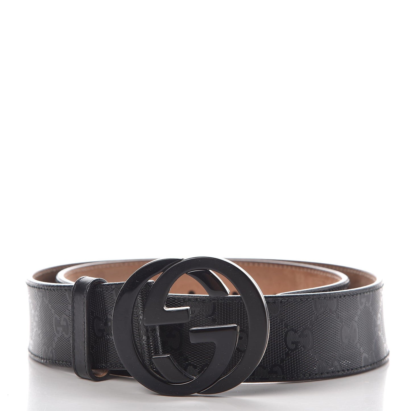 Imprime Monogram Interlocking G Belt 85 34 Black