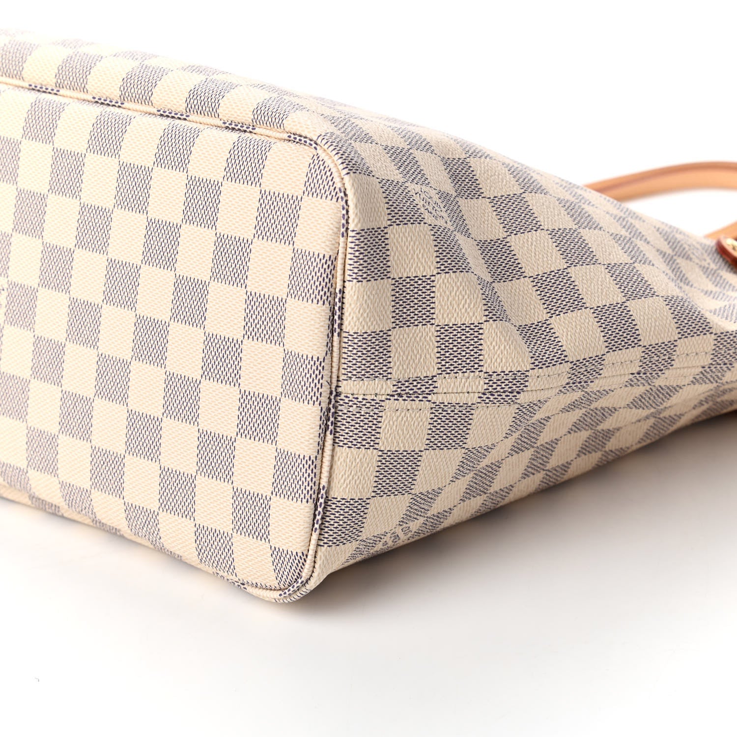 Louis Vuitton Damier Azur Neo Neverfull MM Rose Ballerine 7 of 9
