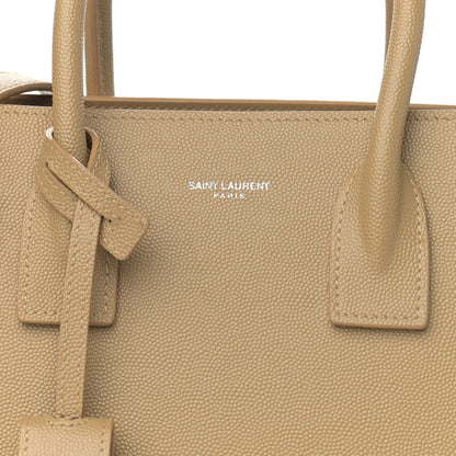 Saint Laurent Grained Calfskin Small Sac De Jour Nude Powder 7 of 10