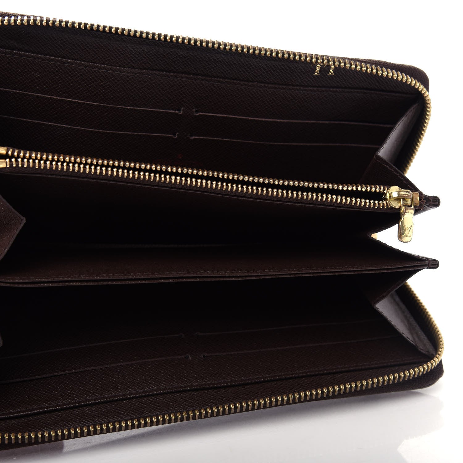 Louis Vuitton Damier Ebene Zippy Wallet 5 of 12