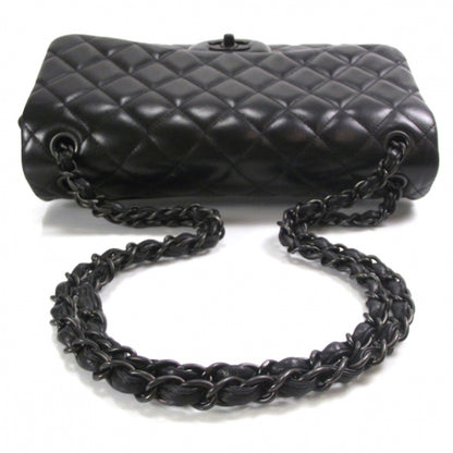 Chanel Lambskin Quilted Jumbo Flap Black BHW 11P 6 of 12
