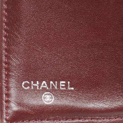 Chanel Lambskin Quilted Large Flap Wallet Black 6 of 8