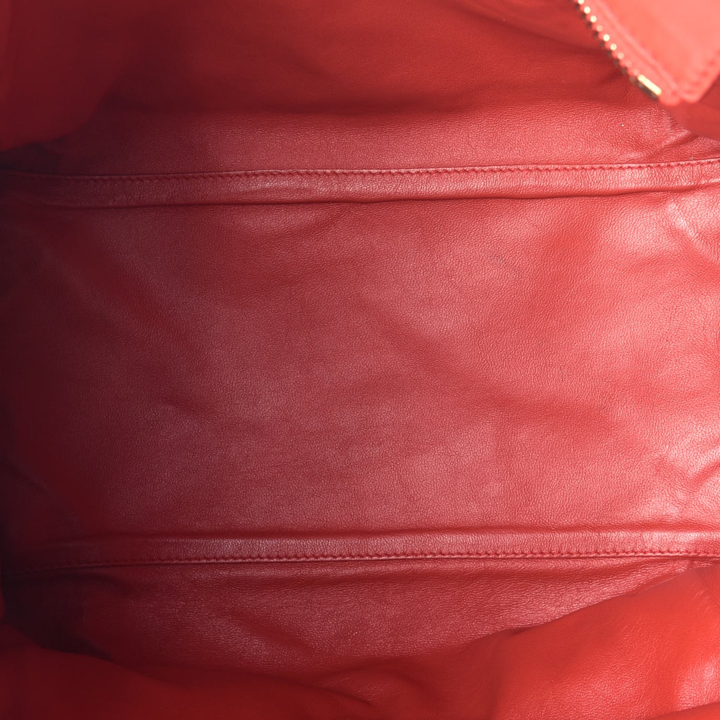 Calfskin Mini Luggage Red