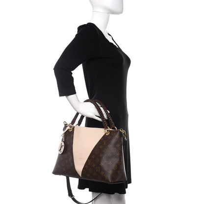 Louis Vuitton Monogram Braided V Tote MM Creme 3 of 9