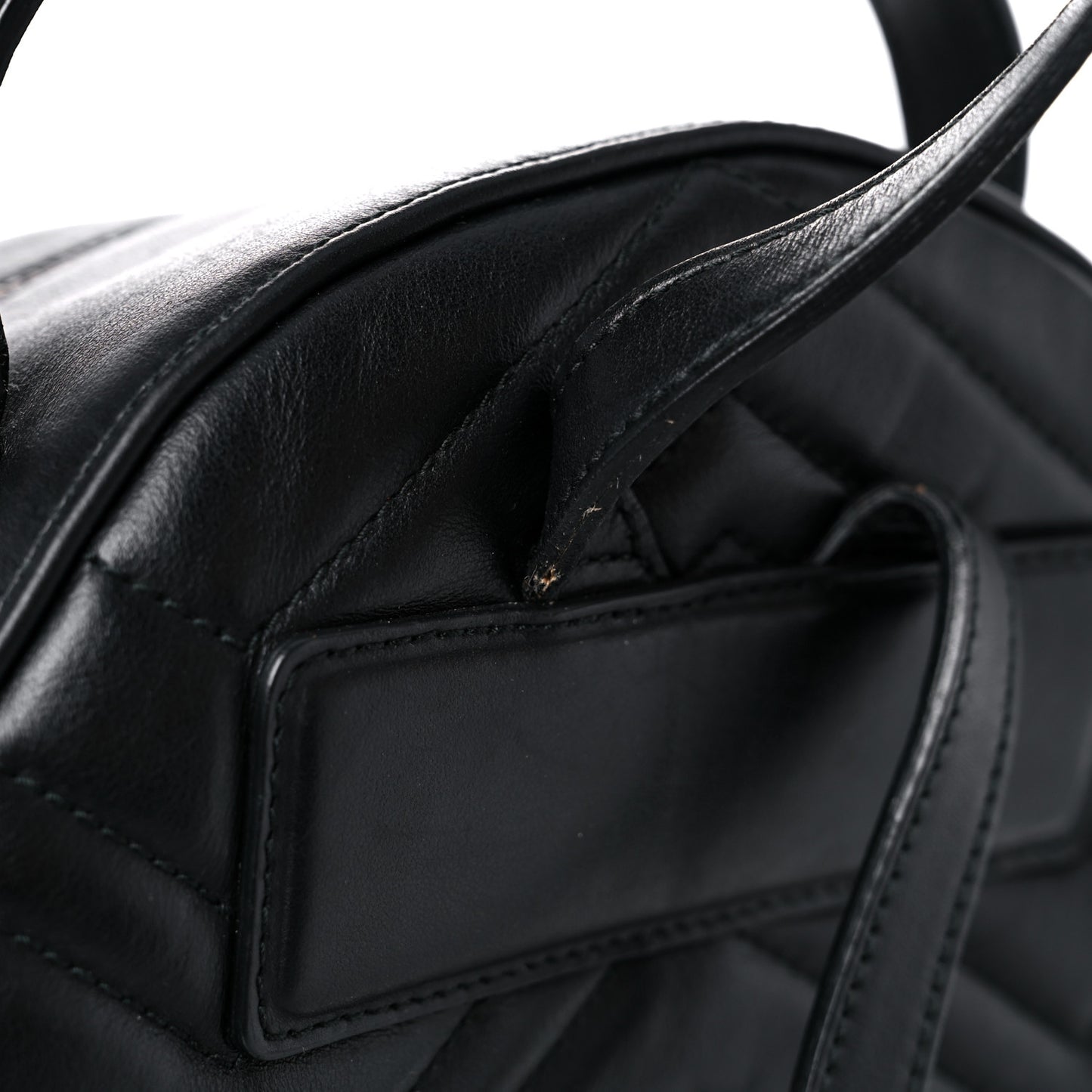 Calfskin Matelasse GG Marmont Dome Backpack Black