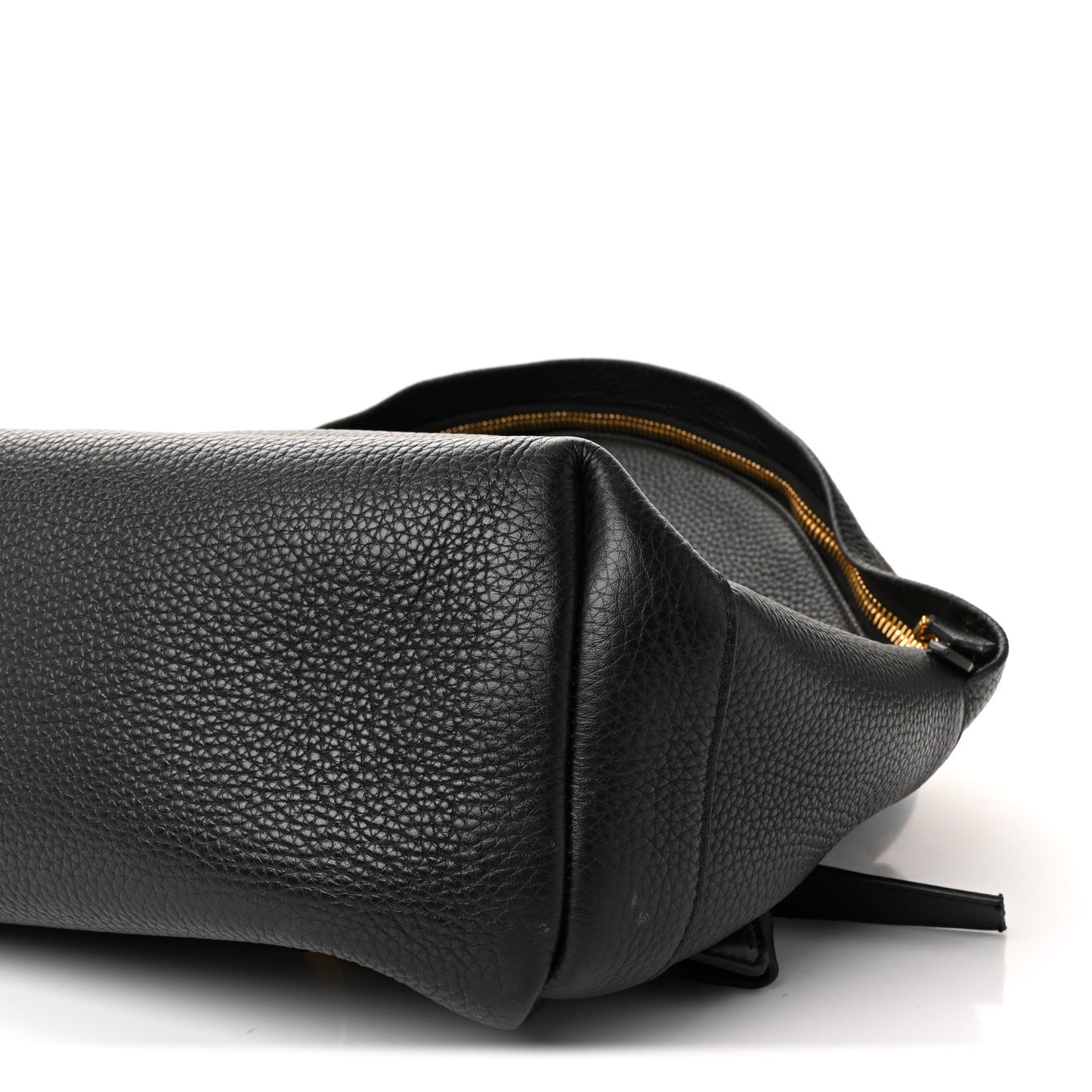 Grained Calfskin Buckley Backpack Black