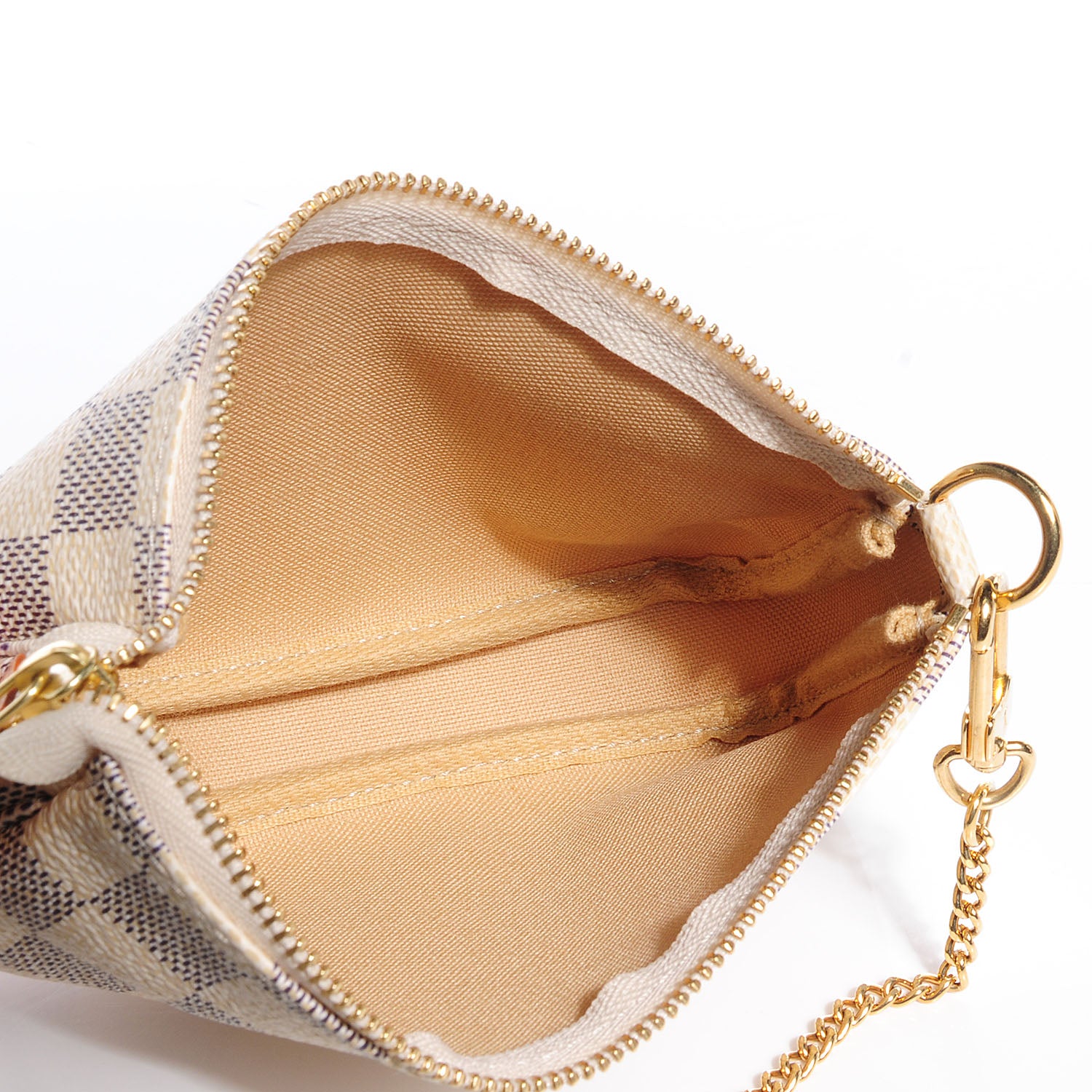 Louis Vuitton Damier Azur Mini Pochette Accessories 6 of 7