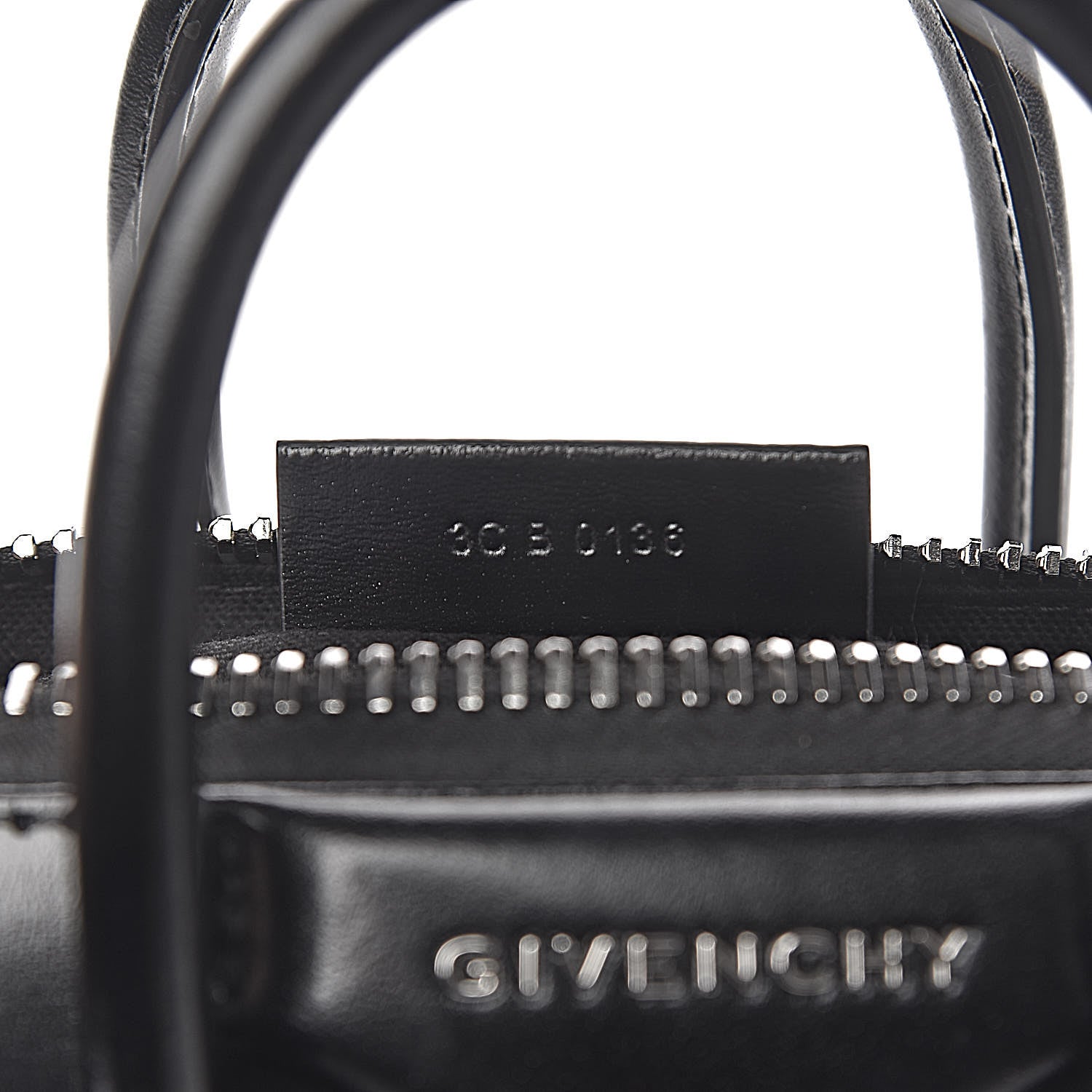 Givenchy Shiny Lord Calfskin Mini Antigona Black 7 of 10