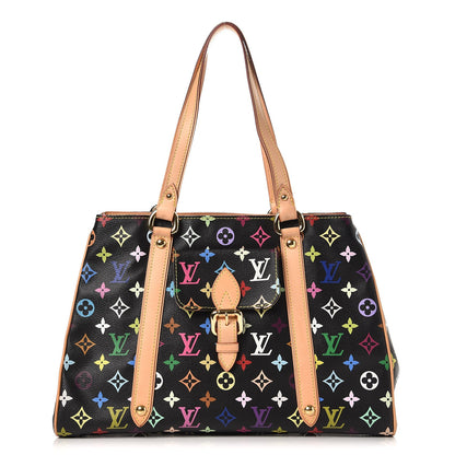 Louis Vuitton Monogram Multicolor Aurelia MM Black 1 of 6