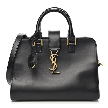 Saint Laurent Calfskin Monogram Baby Cabas Black 1 of 14