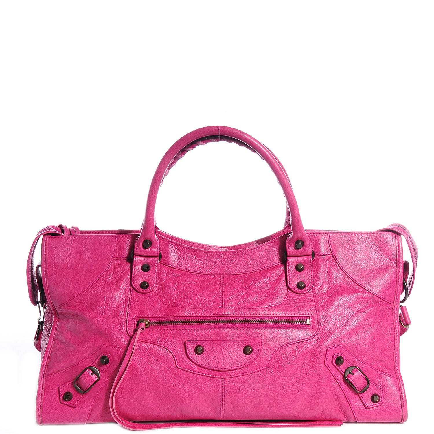 Balenciaga Agneau Classic Hardware Part Time Cyclamen Fucsia 1 of 12